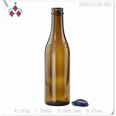 ब्राउन बीयर कांच की बोतल